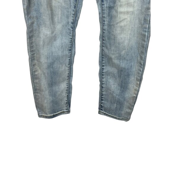 Aéropostale High Waisted Ankle Jegging 6 Light Wash Denim Casual Skinny Stretch - Picture 7 of 13